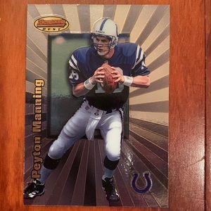 Peyton Manning rookie card number 112